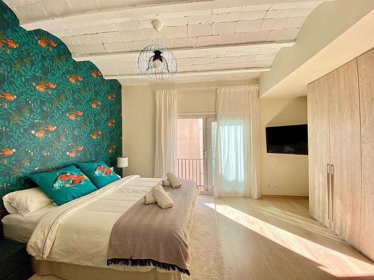 Abbott Apartment - 1 Min From The Beach - 100M2 - Sleeps 8 锡切斯 外观 照片