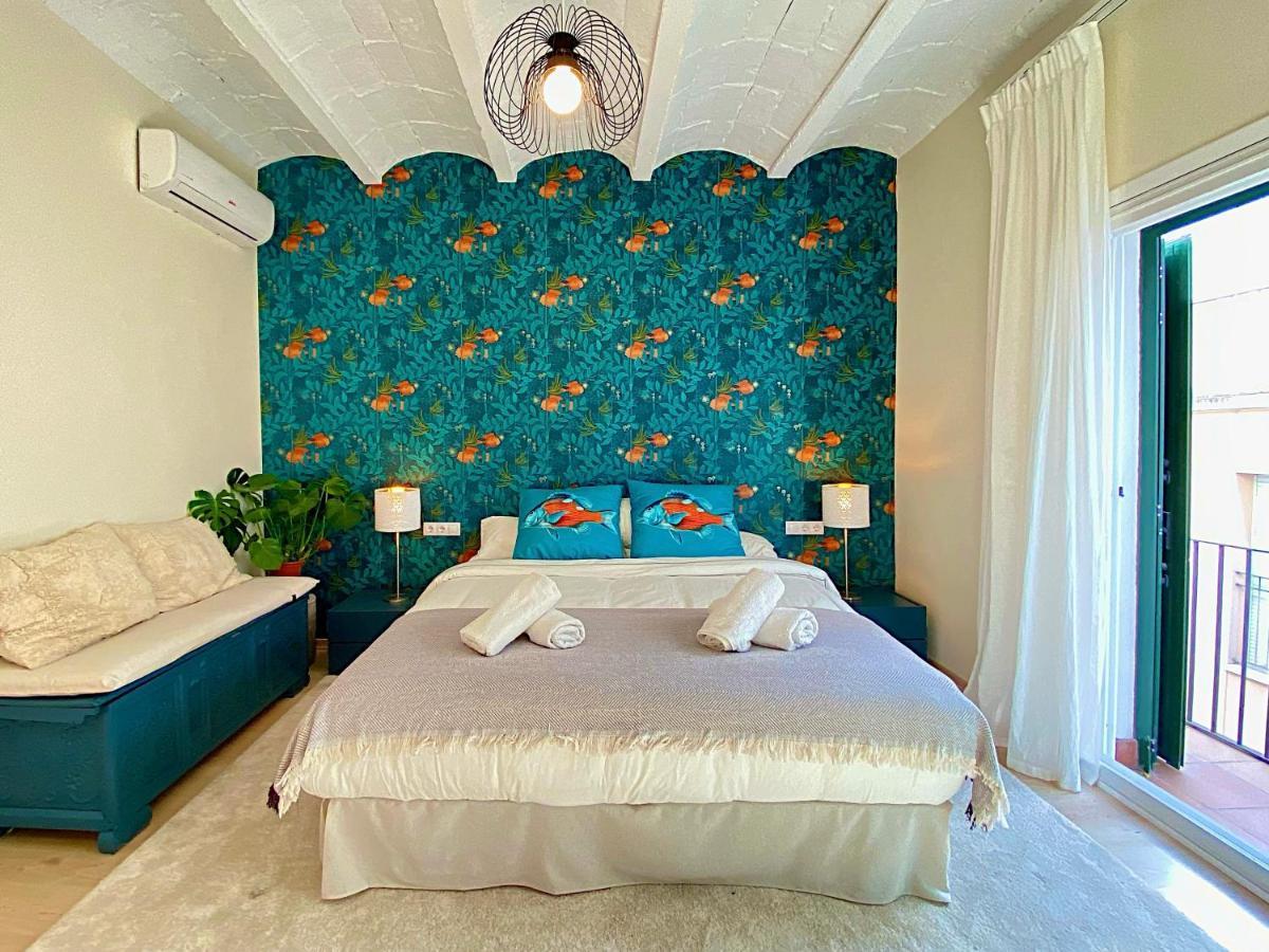 Abbott Apartment - 1 Min From The Beach - 100M2 - Sleeps 8 锡切斯 外观 照片
